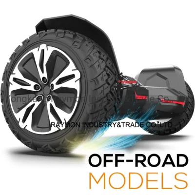 Warrior 8,5 polegadas All Terrain off Road balanceamento Hover Board com alto-falantes e luzes LED