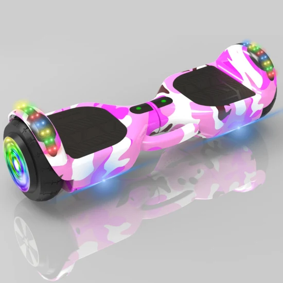 Hoverboard inteligente de auto balanceamento elétrico de 6,5 polegadas com duas rodas